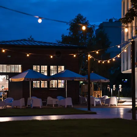 Lägenhetshotell Arche Fabryka Samolotow W Mielnie 3*